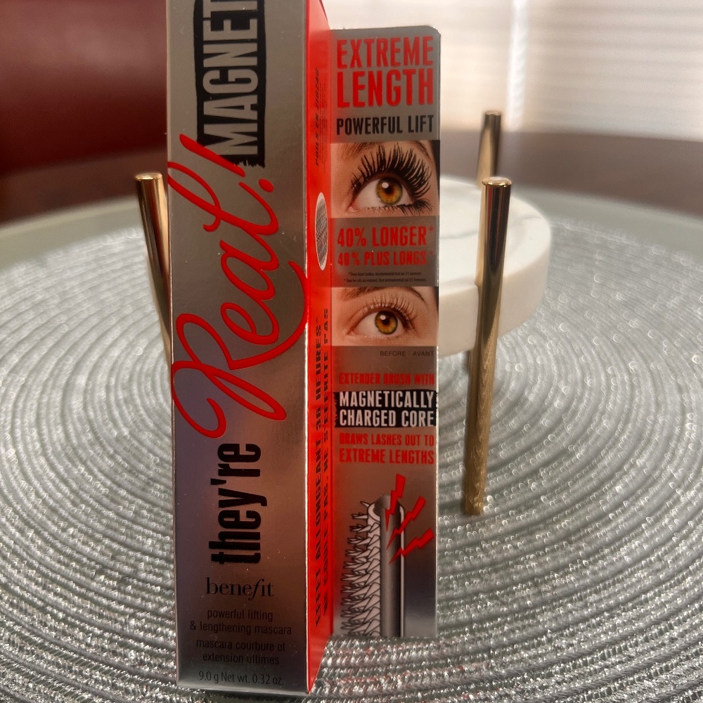 Benefit They’re Real Magnet Mascara Supercharged Black NEW in Box